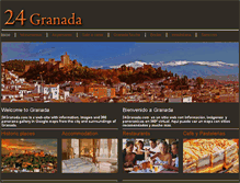 Tablet Screenshot of 24granada.com